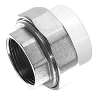 Муфта полипропиленовая Kalde, разъемная "американка", 40 х 1 1/4" г, белый. цены в Воронеже