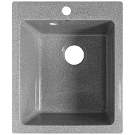Мойка искусственный камень Marrbaxx, квадратная, 425х500х195мм, темно-серая цены в Воронеже