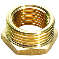 Фитинги резьбовые никелированные Футорка, никелированная, 1/2"г х 3/4"ш Футорка, никелированная, 1/2"г х 3/4"ш цены в Воронеже