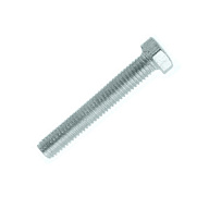 Болт с шестигранной головкой М 6 х 40, оцинкованный, 10 шт/упак цены в Воронеже