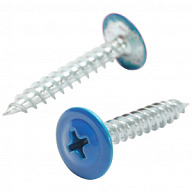 Саморез с прессшайбой 4.2 х 25, RAL 5005 сигнально-синий, острый, пакет 50 шт/уп. цены в Воронеже