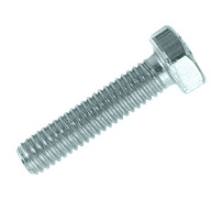 Болт с шестигранной головкой М 6 х 25, оцинкованный, 10 шт/упак цены в Воронеже