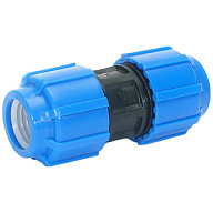 Муфта ПНД соединительная, ДУ32 х ДУ32, компрессионная цены в Воронеже