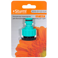 Коннекторная поливочная система Адаптер Sturm! 3015-21-1/2-3/4, 1/2" х 3/4" внешний Всё для Адаптер Sturm! 3015-21-1/2-3/4, 1/2" х 3/4" внешний цены в Воронеже