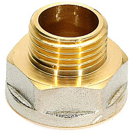 Фитинги резьбовые никелированные Переходник, 1/2"ш х 3/4"г, 15 мм Переходник, 1/2"ш х 3/4"г, 15 мм цены в Воронеже