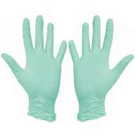 Перчатки ADM стандарт, нитриловые, мятные, M, 100 шт/упак цены в Воронеже
