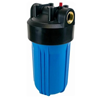 Магистральный фильтр для холодной воды Посейдон-1Р 10BB, внутренняя резьба 1", синий цены в Воронеже