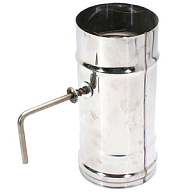 Шибер d200мм, толщина 0.5мм цены в Воронеже