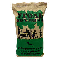 Уголь древесный, береза, 3кг цены в Воронеже