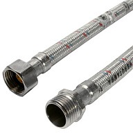 Подводка гибкая для воды ProFactor 1/2" г-ш, 80см, в силиконовой оплетке цены в Воронеже