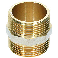 Ниппель соединительный, никелированный, 1" цены в Воронеже