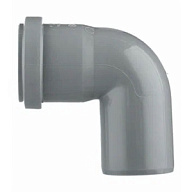 Отвод для внутренней канализации d 50мм, угол 90° цены в Воронеже