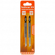 Пилки для электролобзика Bohrer 234X, по дереву, Т-хвостовик, набор 2шт/упак цены в Воронеже