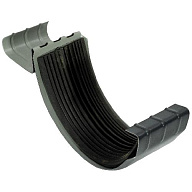 Соединитель желобов водосточных D-125, RAL 7024 серый графит цены в Воронеже