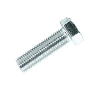 Болт с шестигранной головкой М 16 х 55, оцинкованный, 4 шт/упак цены в Воронеже
