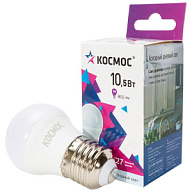 Лампа светодиодная Космос, шар, 10.5Вт, Е27, 6500К цены в Воронеже