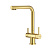 Смеситель Splenka S70.61.03, для кухни, с подключением к фильтру для питьевой воды, золото