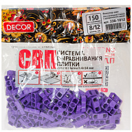Фиксатор шва Decor для плитки, 8х12мм, прямоугольный, 150шт/упак цены в Воронеже
