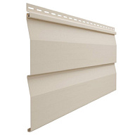 Сайдинг Дёке Standard D4.5DL "Корабельный брус", сливки, 232х3000мм цены в Воронеже