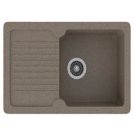 Мойка искусственный камень Mixline, 765х490х200мм, с крылом, терракот цены в Воронеже