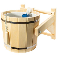 Все для Обливное устройство для бани "Русская забава", с пластмассовой вставкой, липа, 15л цены в Воронеже