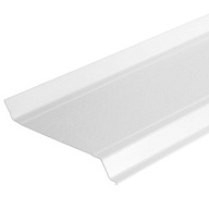 Отлив оконный, 120 х 1250мм, RAL 9003 белый цены в Воронеже