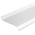 Отлив оконный, 120 х 1250мм, RAL 9003 белый