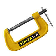 Струбцина Stayer G-образная,  100мм цены в Воронеже
