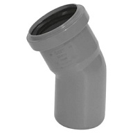 Отвод канализационный d 32мм, угол 87.5° цены в Воронеже