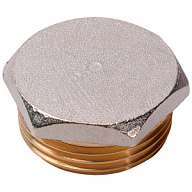 Заглушка никелированная, 1" наружная цены в Воронеже