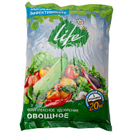 Удобрение Life, для овощей, 900гр цены в Воронеже