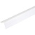 Уголок ПВХ 15 х 15 х 2700мм, белый