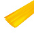 Профиль соединительный неразъемный НР, 8 х 6000мм, желтый