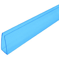 Профиль торцевой UP, 8 х 2100мм, синий цены в Воронеже