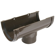 Воронка водосточная Дёке Premium, шоколад цены в Воронеже