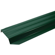 Штакетник металлический односторонний, 105х1250мм, RAL  6005 темно-зеленый цены в Воронеже