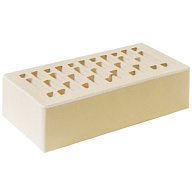 Кирпич лицевой керамический Маркинский, светло-бежевый 1,0НФ, М125-150 (480шт, упаковка) цены в Воронеже