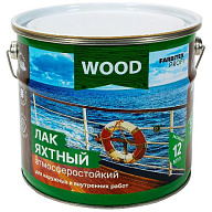 Лак яхтный Farbitex профи, атмосферостойкий глянцевый, 2,7кг цены в Воронеже