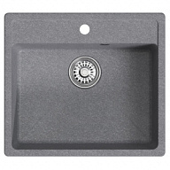 Мойка искусственный камень Комфорт Mixline, 560х500х180мм, графит цены в Воронеже