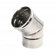 Колено d130мм, толщина 0.5мм, угол 135°. цены в Воронеже