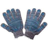 Перчатки х/б Точка средние с ПВХ 4 нитей, 10 класс, серые цены в Воронеже