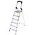 Стремянка Sarayli, алюминиевая, 6 ступеней