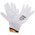 Перчатки Fiberon Сборочные работы, полиэстер, белые