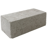 Кирпич бетонный, фундаментный 1,4НФ (250х120х88) серый  (400шт/уп) цены в Воронеже