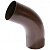 Колено трубы водосточной d-90, RAL 8017 коричневый