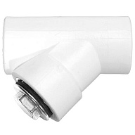 Фильтр-тройник полипропиленовый Valfex 32, белый цены в Воронеже