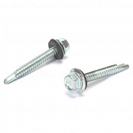 Саморез кровельный 4.8 х 29, оцинкованный, пакет 10 шт/упак цены в Воронеже