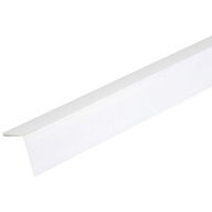 Уголок ПВХ 15 х 15 х 2700мм, белый цены в Воронеже