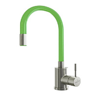 Смеситель Mixline MLSS-0325, для кухни, зеленый цены в Воронеже
