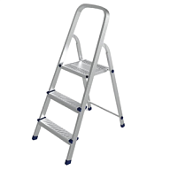 Стремянка Sarayli Jackson, стальная, 3 ступени цены в Воронеже